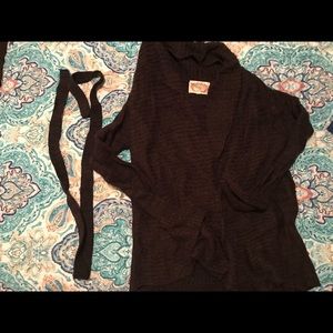 Brown cardigan